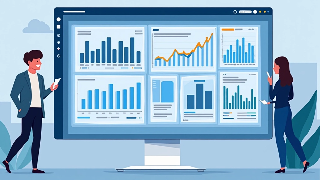 Dashboard-Beispiel mit Größenabstufung der Widgets — große Widgets für KPIs, kleinere für Details