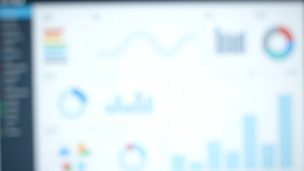 Vollständiges Dashboard-Layout-Beispiel mit 12-Spalten-Raster, zeigt Liniendiagramm oben, Stats und Gauge darunter, Balkendiagramm und Tabelle unten, mit Gitternetzlinien