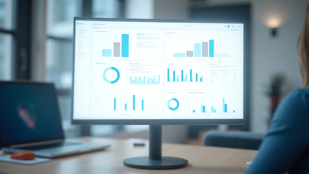 Dashboard mit Datenvisualisierungen